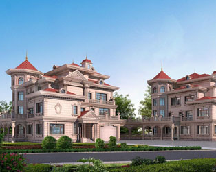 欧美风格豪华别墅