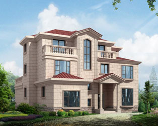 现代三层实用别墅