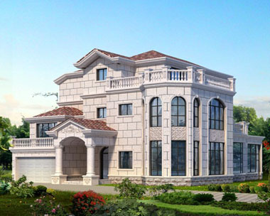 内饰豪华外观简洁大方别墅图