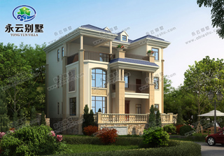 带地下层三层别墅设计图，外观清雅，内部豪华