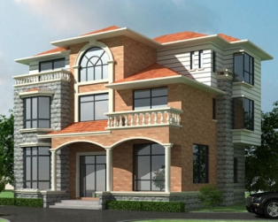 【永云别墅】AT976豪华三层别墅设计施工图纸全套12m×12m